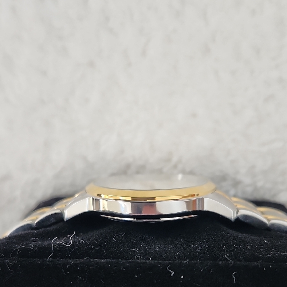 BULOVA Ladies Classic Collection Diamond Two Tone Watch - 98P175 - Picture 8 of 14